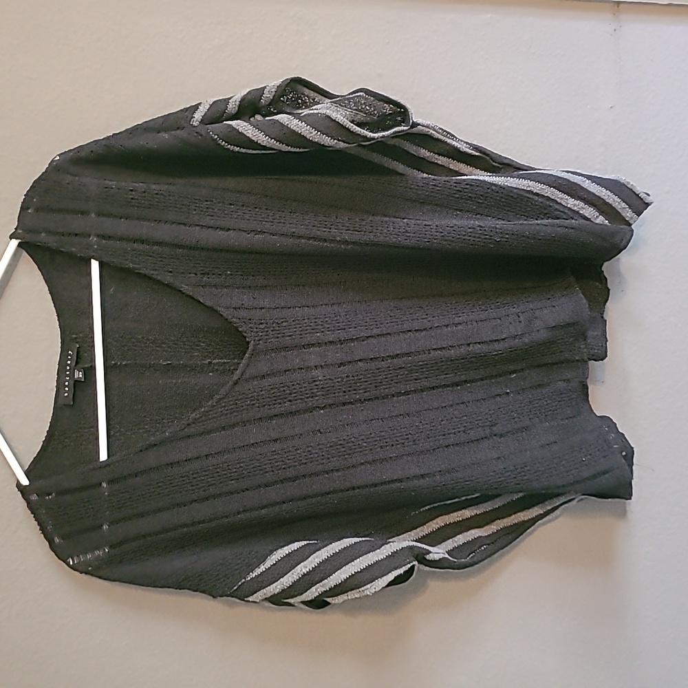 Sanctuary black lightweight poncho